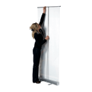 Pull up banner kit with optional 2m printed banner