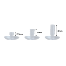Snap rivet size options