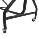 Reinforced heavy duty clothes rack with reinforced steel bars