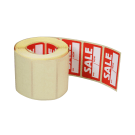 Was and Now Retail Price Labels Landscape x 500 reel