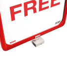 Magnetic Swivel Clip for Show Card Frames