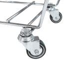 Shopping Basket Stacker with wheels for easy movement
