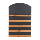 Sliding Display Chalkboard available with or without a branded header
