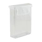 Leaflet holder for outdoor use in 1/3 A4, A4 and A5 sizes
