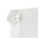 Supervue Window Signs with Suction Cups