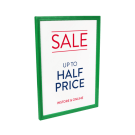 A4 poster frame with square corners