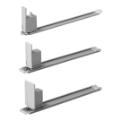 Multipurpose Shelf Product Pusher Feeds and Guide Rails