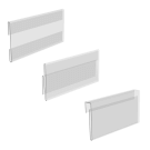 Shelf Talker aka Shelf barker in various fixing types