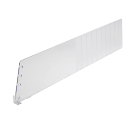 These dividers have break points for shelves of different depths