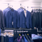 Slatwall rails aka slatwall faceout displays, perfect for fashion stores