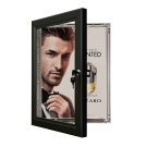 Lockable Poster Case in black