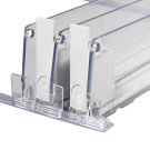 20mm Shelf Management System Kit to create a spring loaded shelf