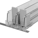 38mm Shelf Management System Kit with two rows
