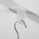 Suspended small ceiling T-bar clips, supplied in packs of 100