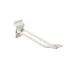 White Slatwall Euro Hook