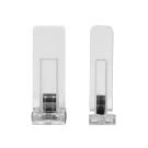 2.5cm locking push feed and 1.8cm push feed