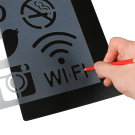 Chalkboard Stencil Set