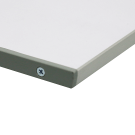 Sturdy aluminium sign holder frame