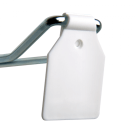 Locking Swing Tags x 100 for use on merchandising hooks