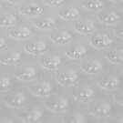Stick on rubber feet supplied on sheets in packs of 100