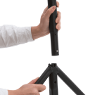 Heavy Duty Clothes Rack that slots together with no tools required