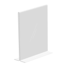 Sign holder manufactured from 1.6mm styrene