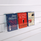Slatwall Display Rack in a choice of 60cm or 1m length