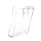 Slatwall fittings for leaflet dispensers