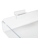 A Slatwall Display Tray is so easy to install