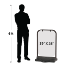 Water Base Swing Panel Sign
