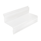 Slatwall Shoe Shelf with Ticket Holder