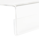 Slatwall Shoe Shelf with Ticket Holder