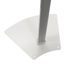 The wide, sturdy base keeps your display secure