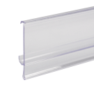 Clear Data Strip for Tegometall Shelves