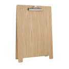 Stand up Wooden Clipboard Menu Holder for a clip board display