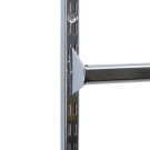 The Twin Slot Bar is finished in chrome