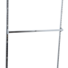The bar slots directly into your uprights