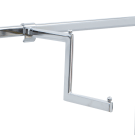 The Stepped Twinslot Arm hooks directly onto an FSO back bar