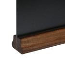 Tabletop Chalkboard with wooden base