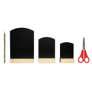 Mini tabletop chalkboard in a choice of A6, A7 and A8 sizes