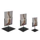 Short stands with portrait Foamex signs