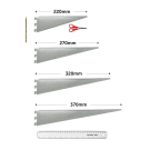 Shelf brackets available in four sizes