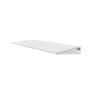 White Twin Slot Shelf