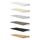 Twin Slot Shelving in a choice of 5 colours
