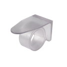 Shelf Sign Clips made using clear polycarbonate