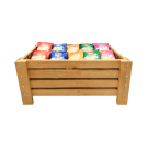 Wooden Crate Dump Bin Merchandiser