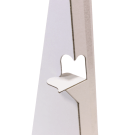 White Cardboard Struts for mounting cards