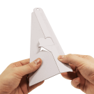 The struts come flat packed and are easy to assemble