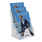 A5 tiered leaflet holders