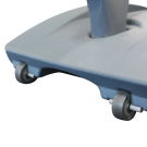Pavement Sign with wheels for easy transportation